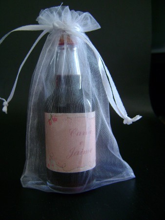 Mini garrafa de vinho (60 ml)